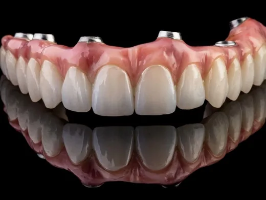 Prótese protocolo apoiada sobre implantes dentários